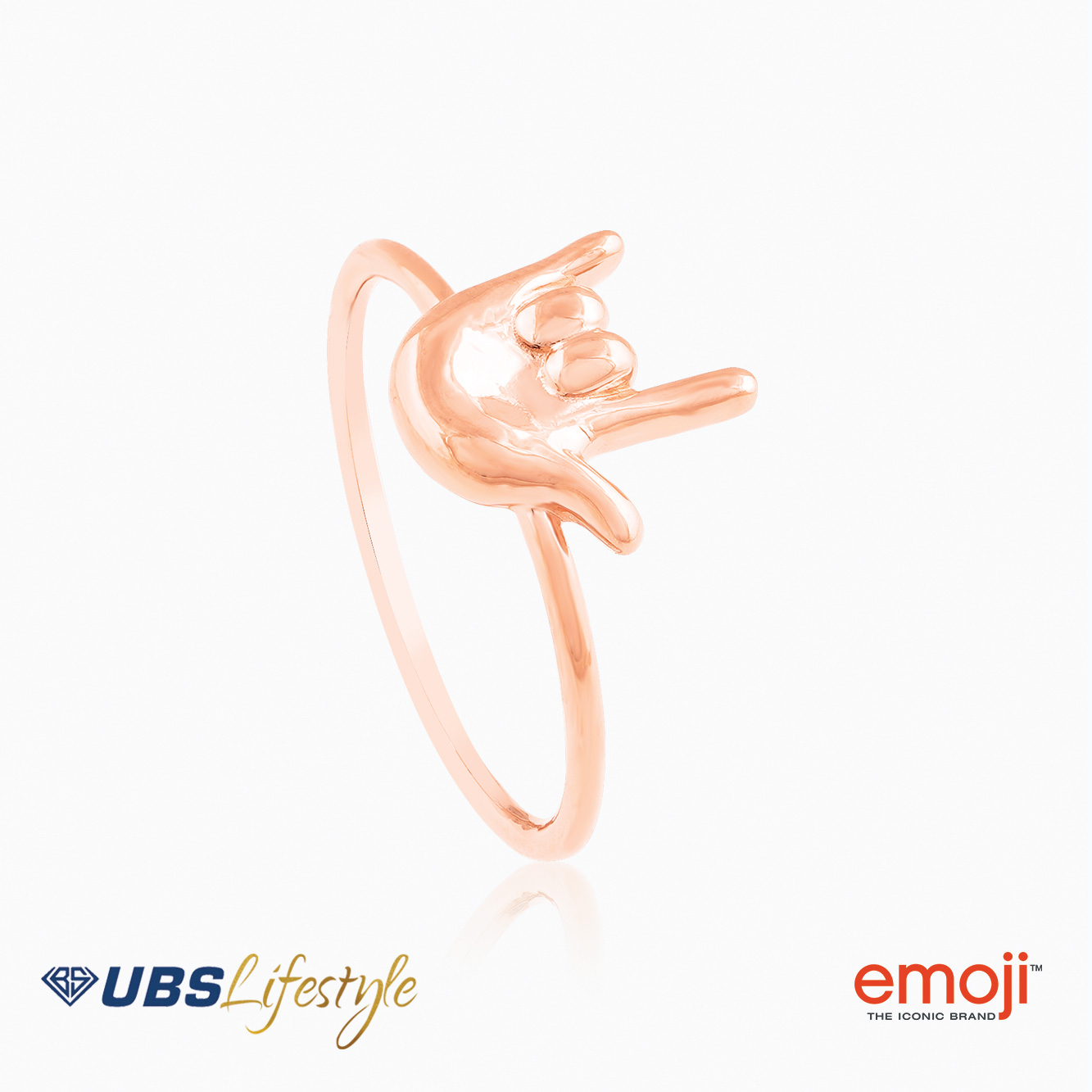 UBS Cincin Emas Emoji - Ccq0003- 17K