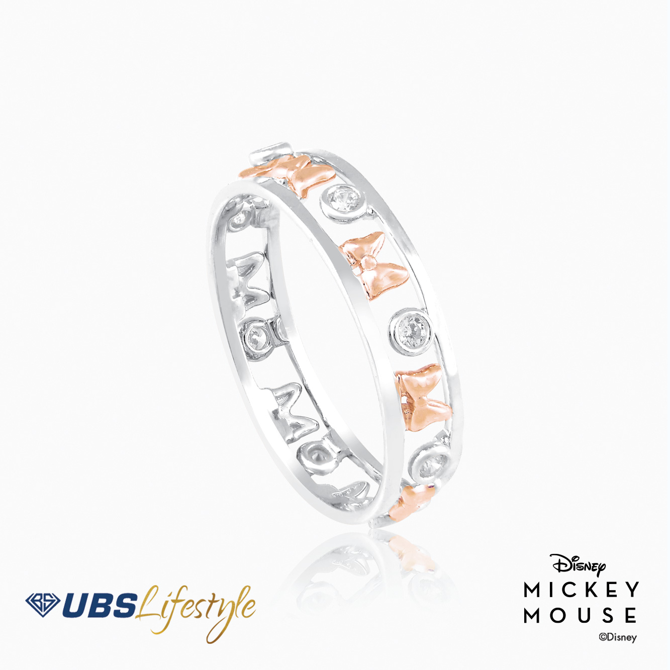 UBS Cincin Emas Disney Minnie Mouse - Ccy0112W - 17K