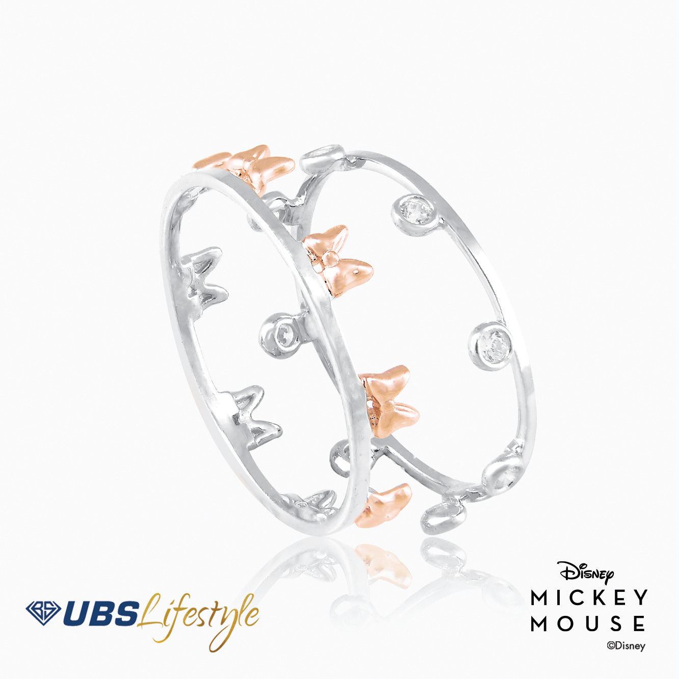 UBS Cincin Emas Disney Minnie Mouse - Ccy0112W - 17K