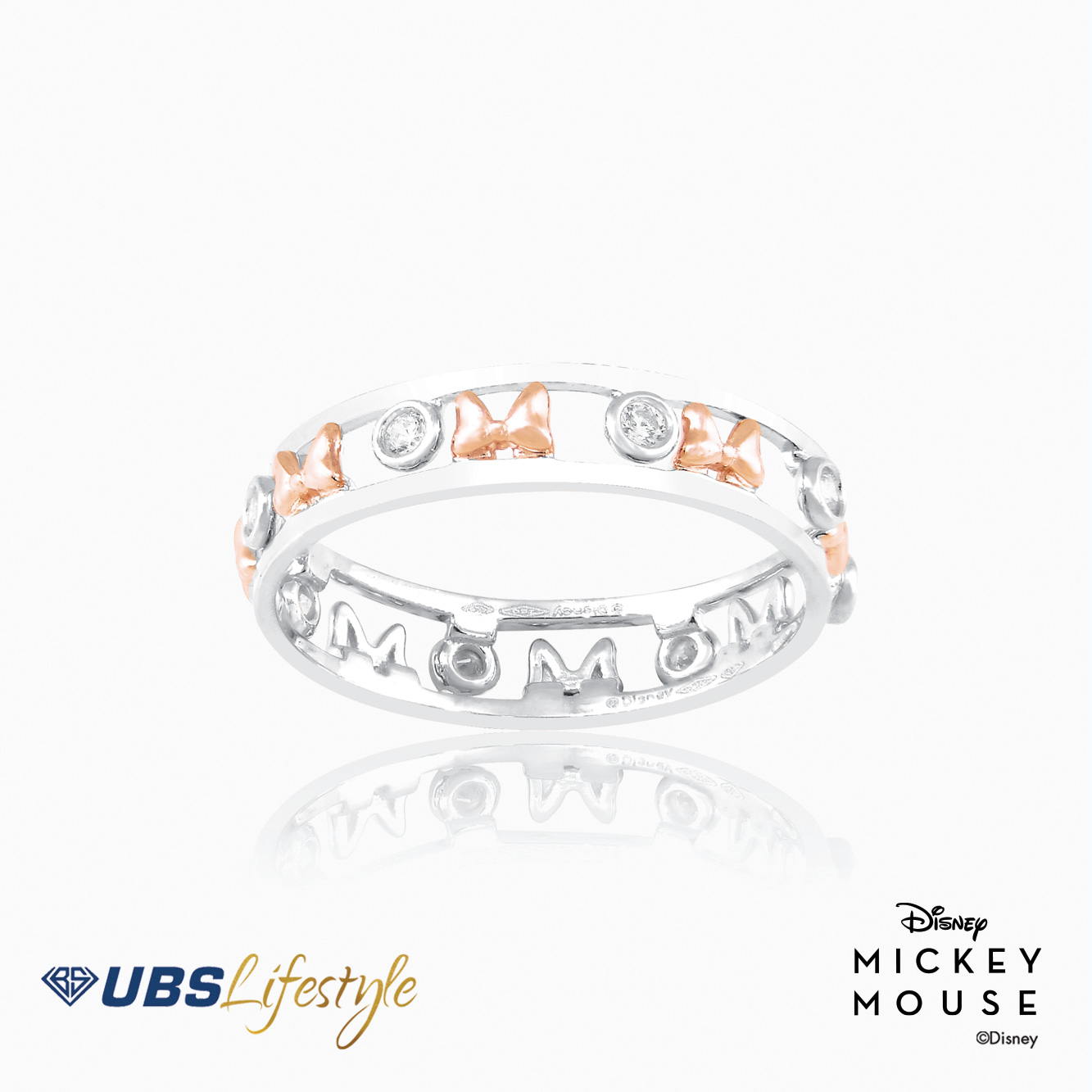 UBS Cincin Emas Disney Minnie Mouse - Ccy0112W - 17K