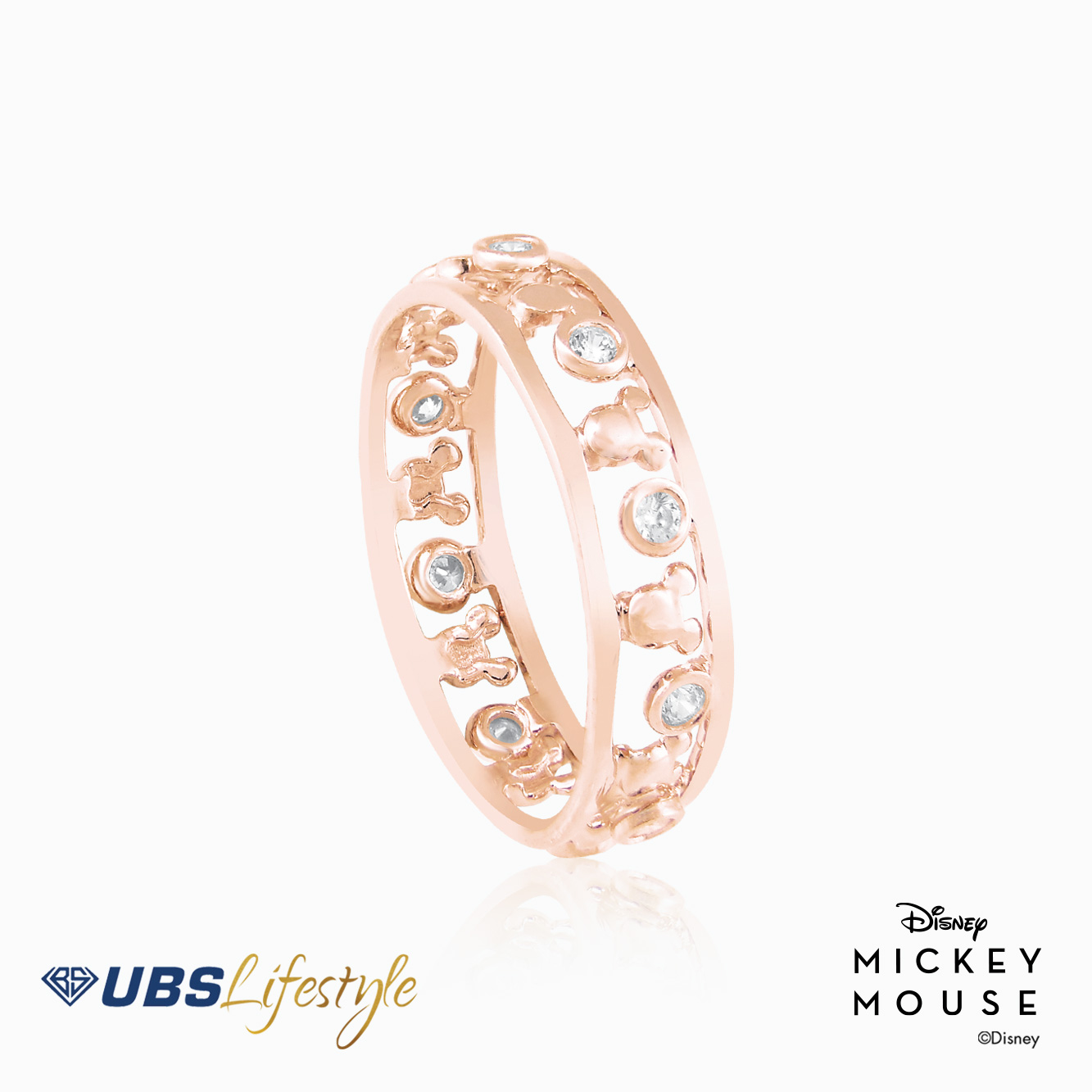 UBS Cincin Emas Disney Mickey - Ccy0113R - 17K