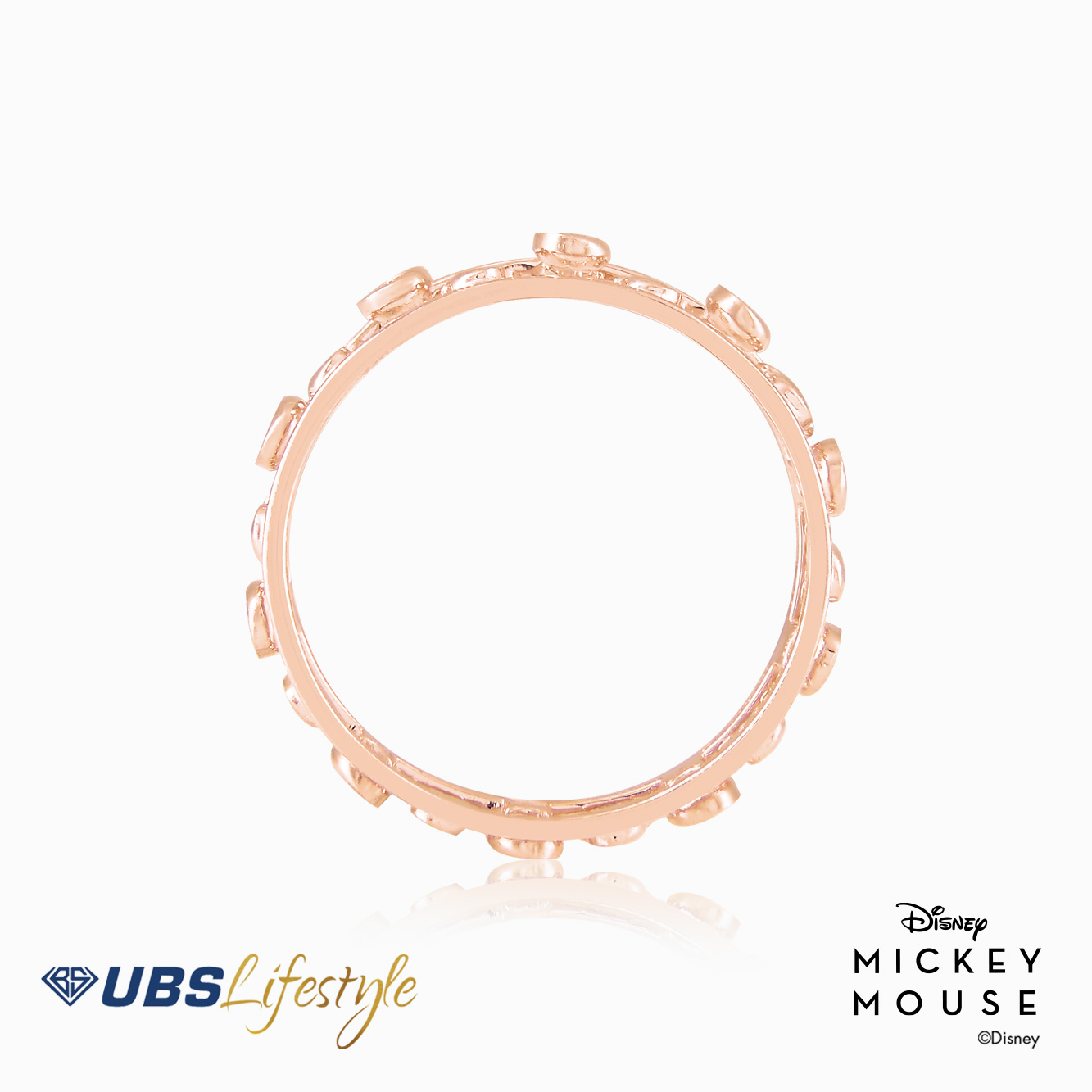 UBS Cincin Emas Disney Mickey - Ccy0113R - 17K