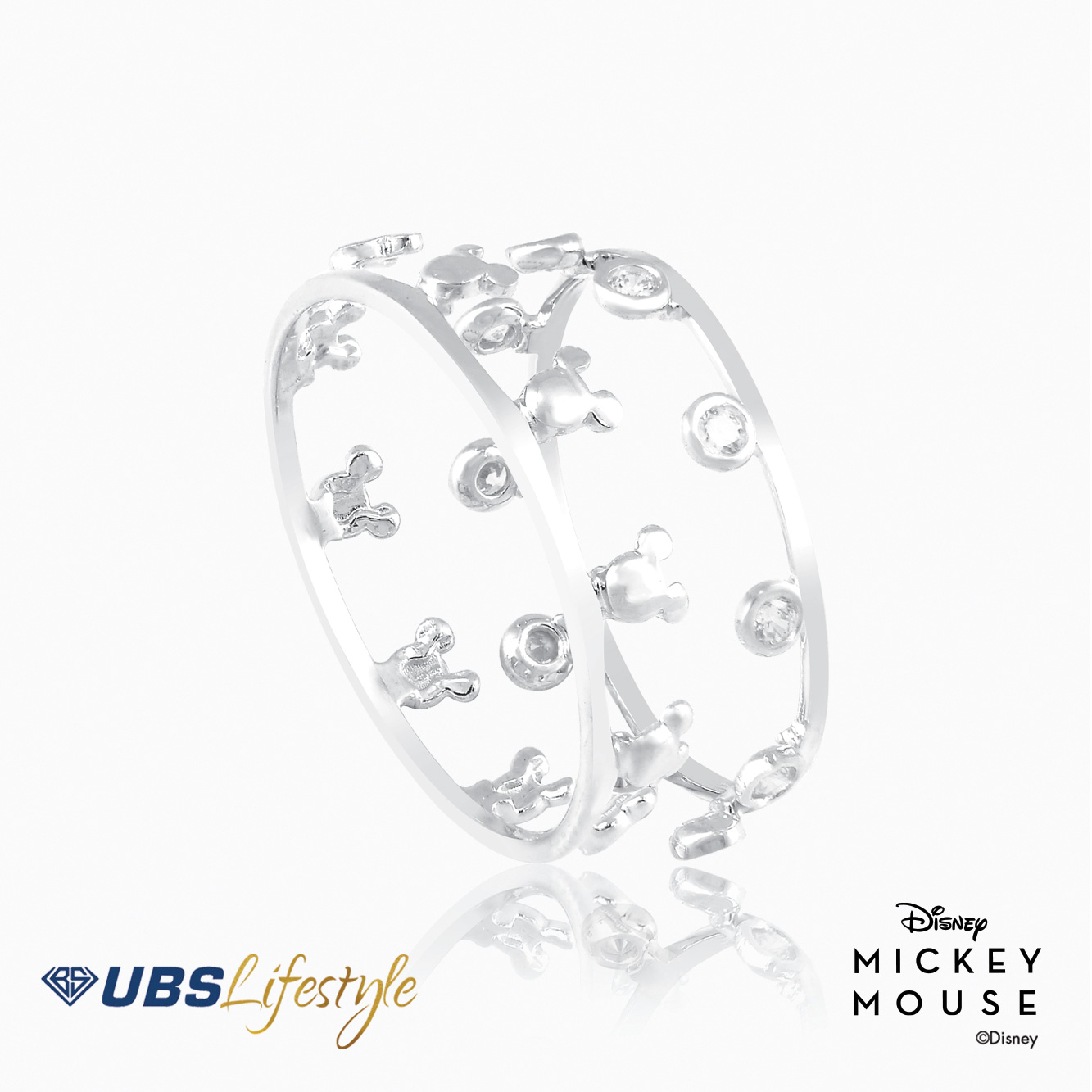 UBS Cincin Emas Disney Mickey - Ccy0113W - 17K