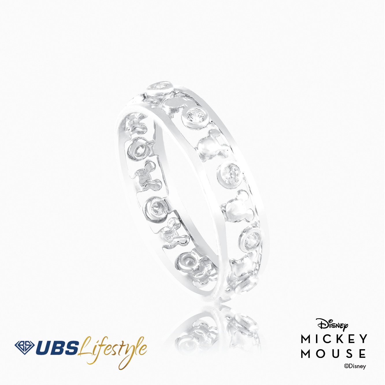 UBS Cincin Emas Disney Mickey - Ccy0113W - 17K