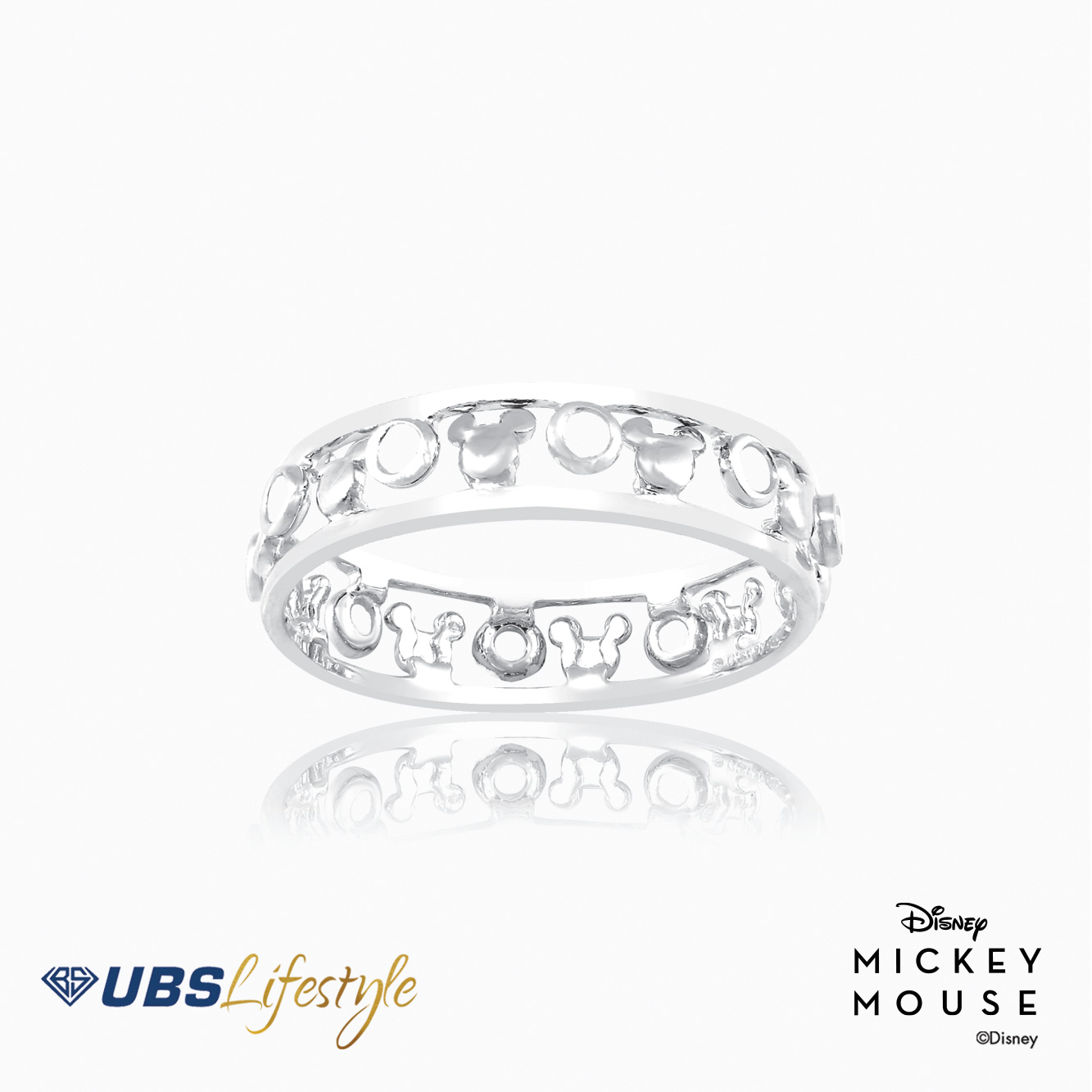 UBS Cincin Emas Disney Mickey - Ccy0113W - 17K