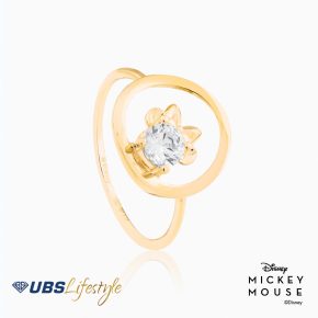 UBS Cincin Emas Disney Minnie Mouse - Ccy0144Y - 17K