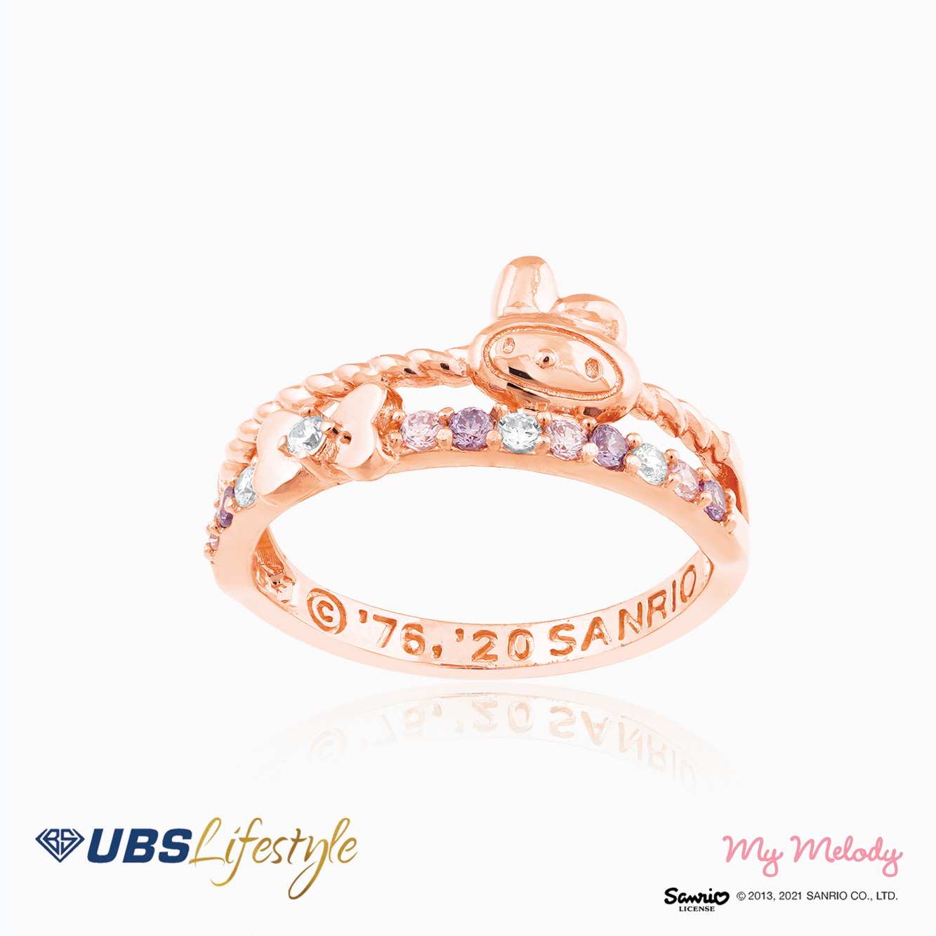 UBS Cincin Emas Sanrio My Melody - Ccz0019 - 17K