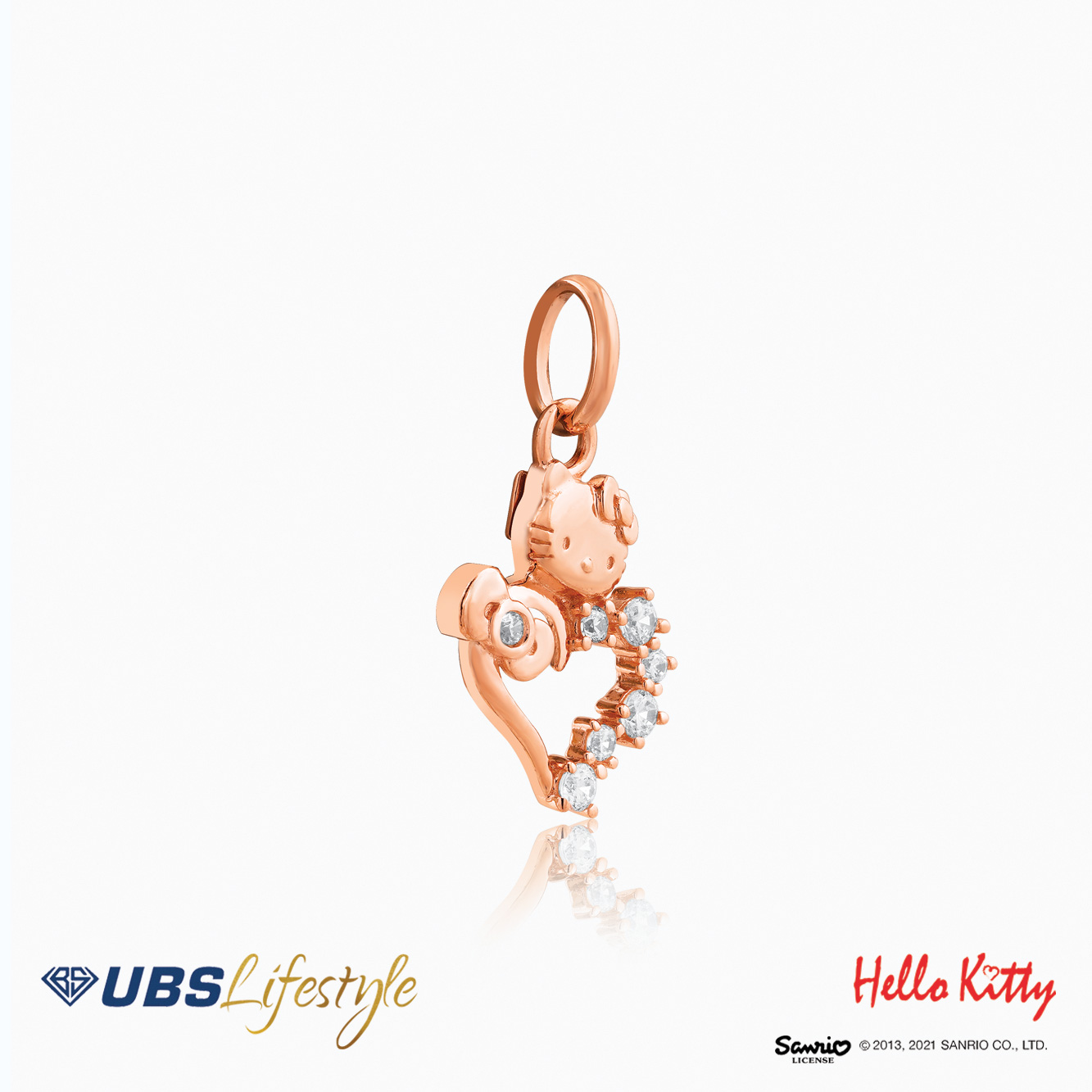UBS Liontin Emas Sanrio Hello Kitty - Clz0005 - 17K