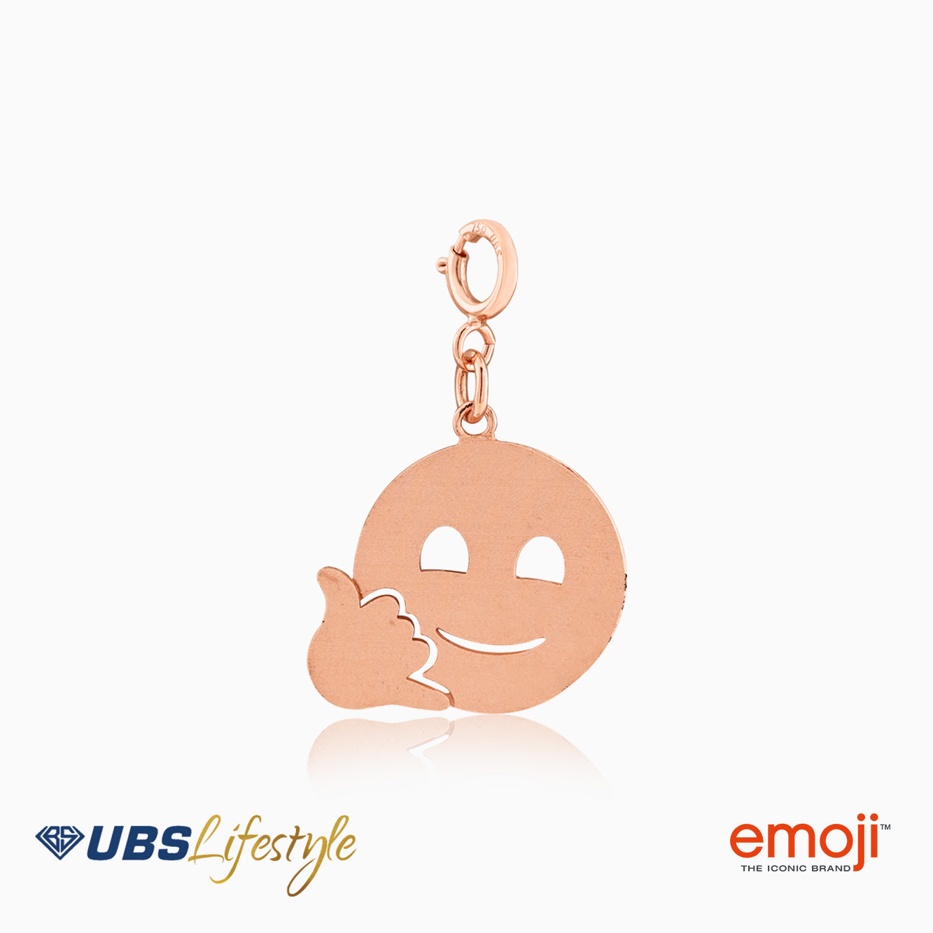 UBS Liontin Emas Emoji - Cmq0010 -17K
