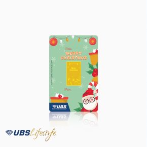 UBS Logam Mulia Custom Merry Christmas (A) 10 gr
