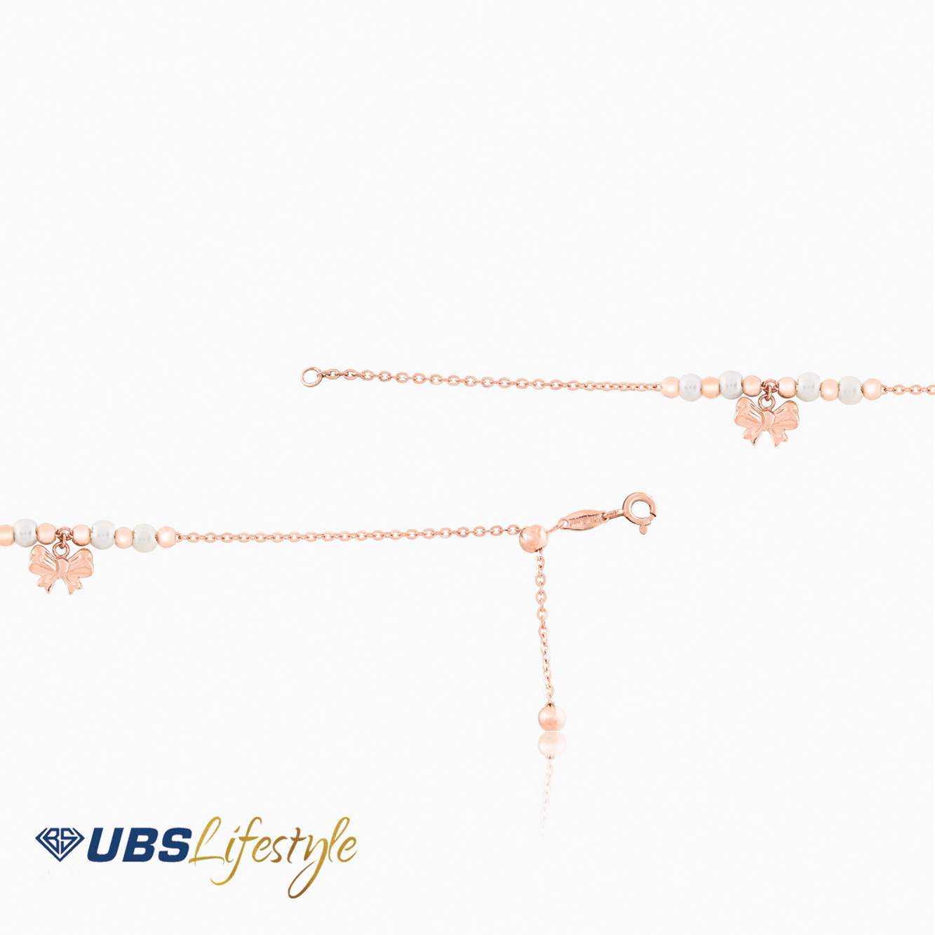 UBS Gelang Emas Pearly - Kgv6371 - 17K