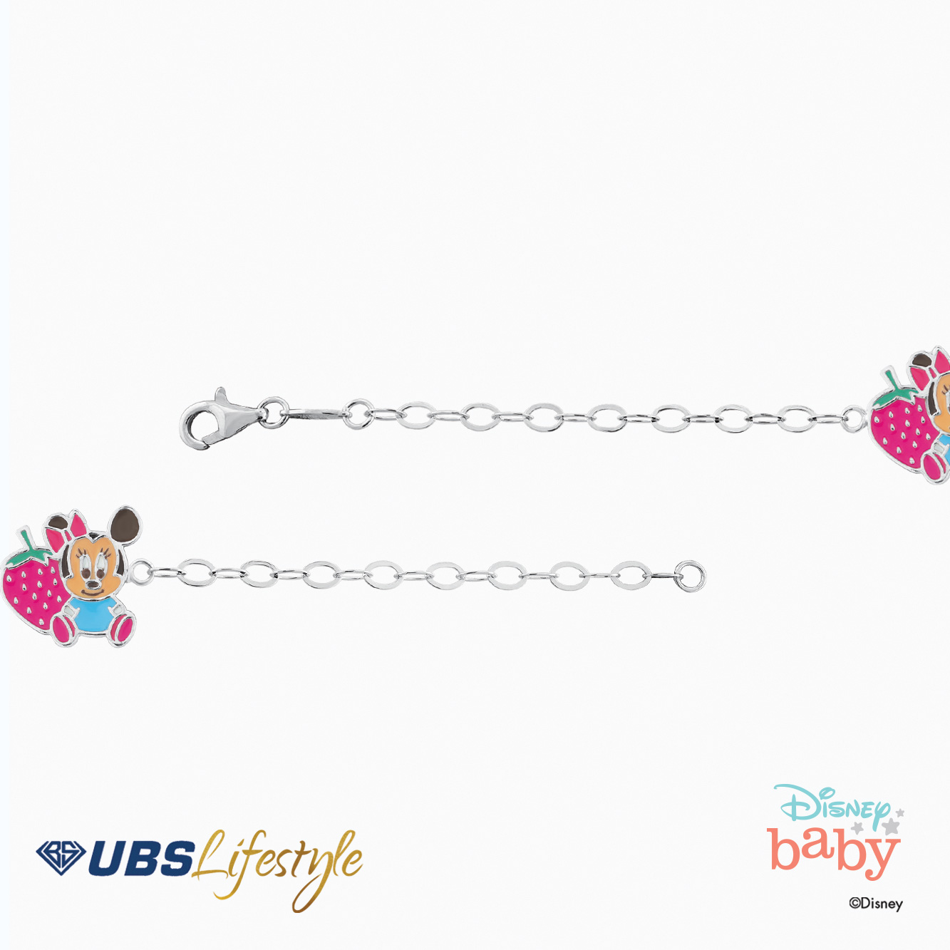 UBS Gelang Emas Anak Disney Minnie Mouse - Kgy0064 - 17K