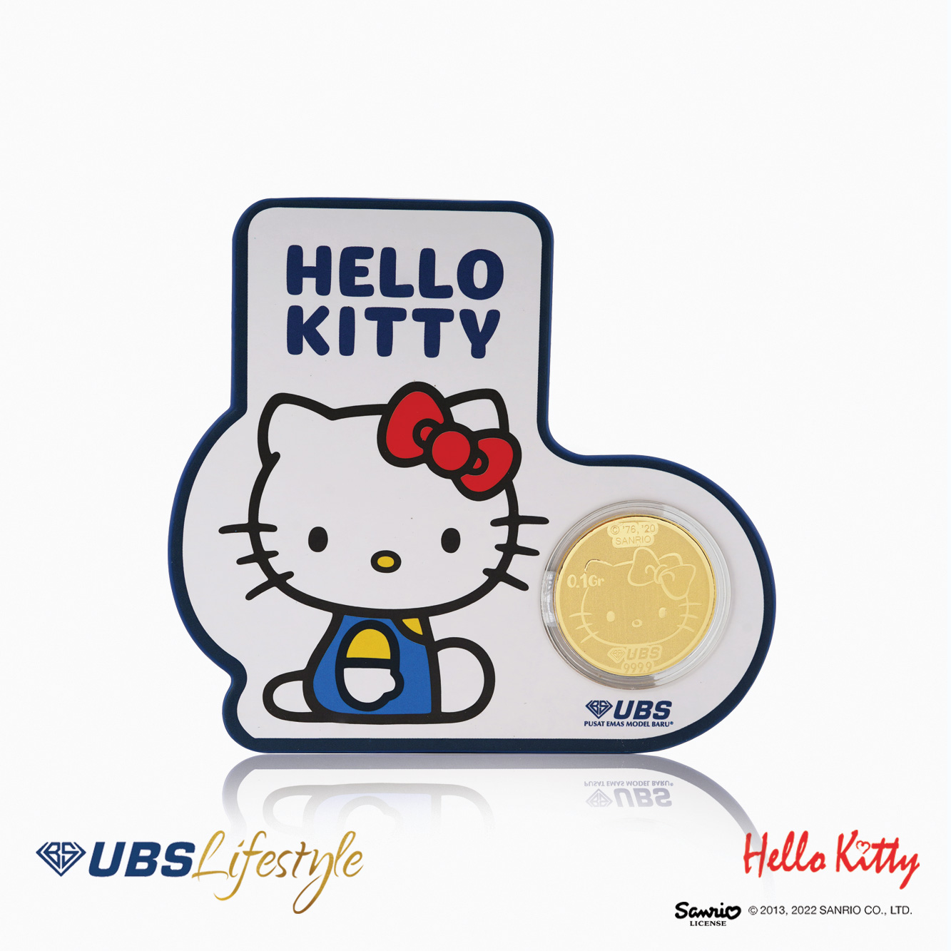 UBS Angpao Emas Sanrio Hello Kitty 0.1 Gr