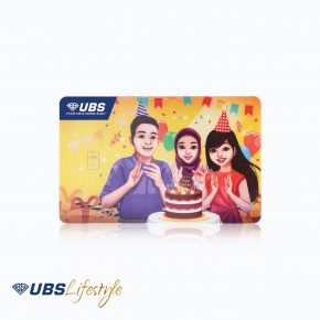 UBS Logam Mulia Happy Birthday 0.1 Gram