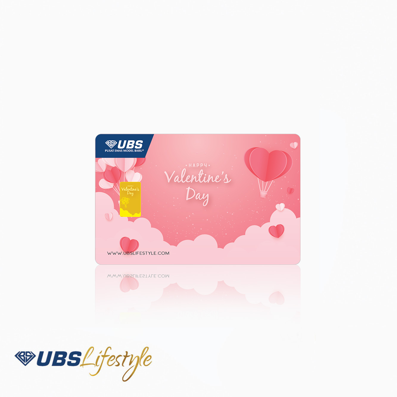 UBS Logam Mulia Custom Valentine