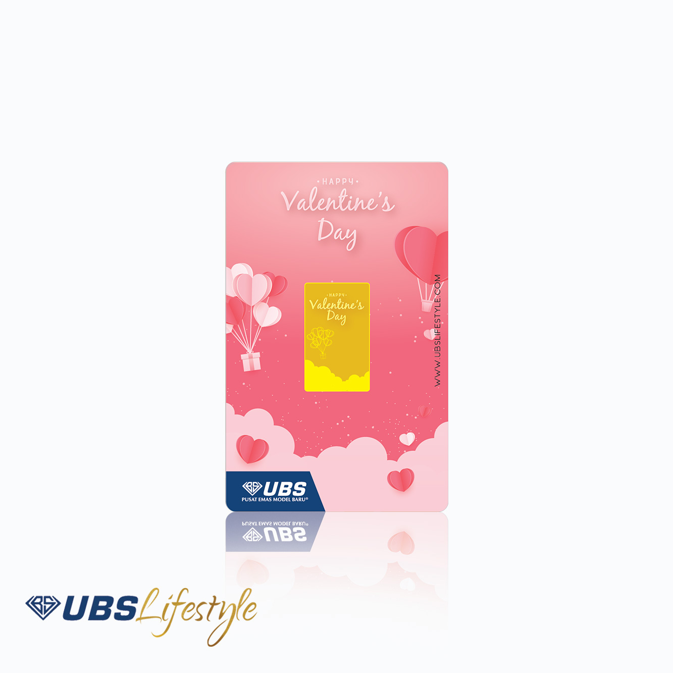 UBS Logam Mulia Custom Valentine