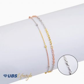 UBS Gelang Kaki Emas - Kkp6376K - 17K