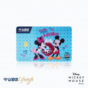 UBS Disney Mickey & Minnie Mouse Valentine 0.1 Gr