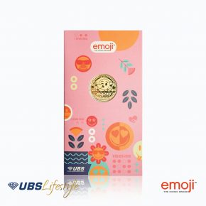 UBS Angpao Emas 24K Emoji Valentine Edition 0.1 Gr