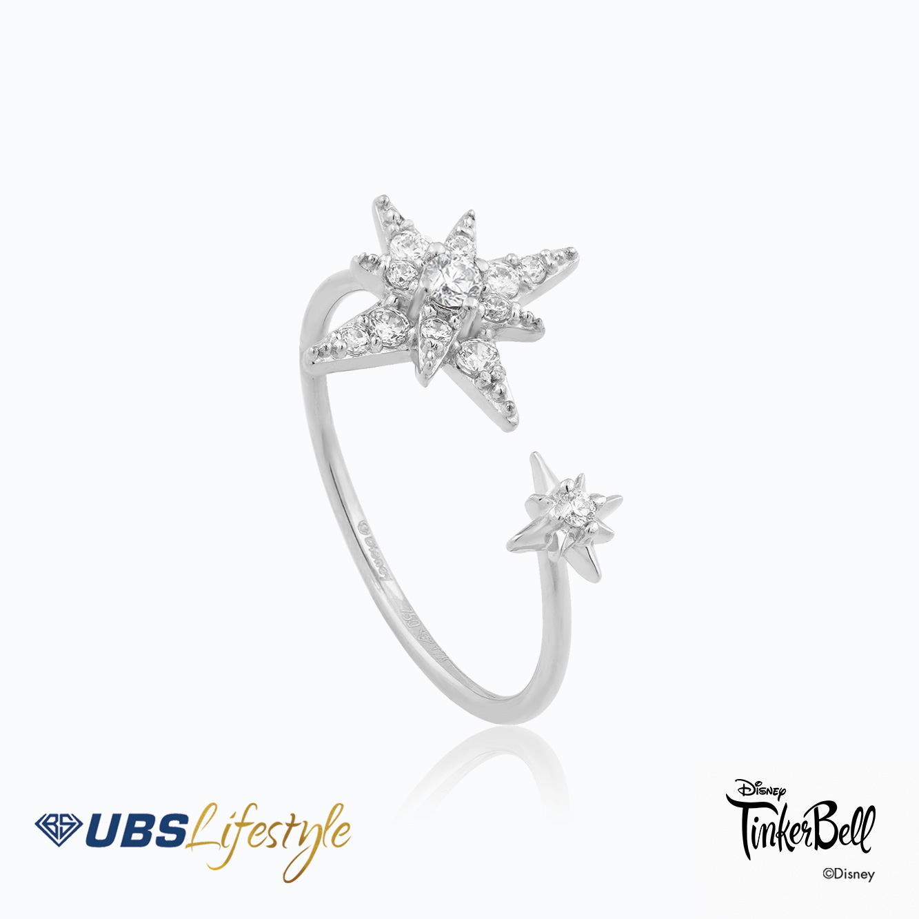 UBS Cincin Emas Disney Tinker Bell - Ccy0173Ww - 17K