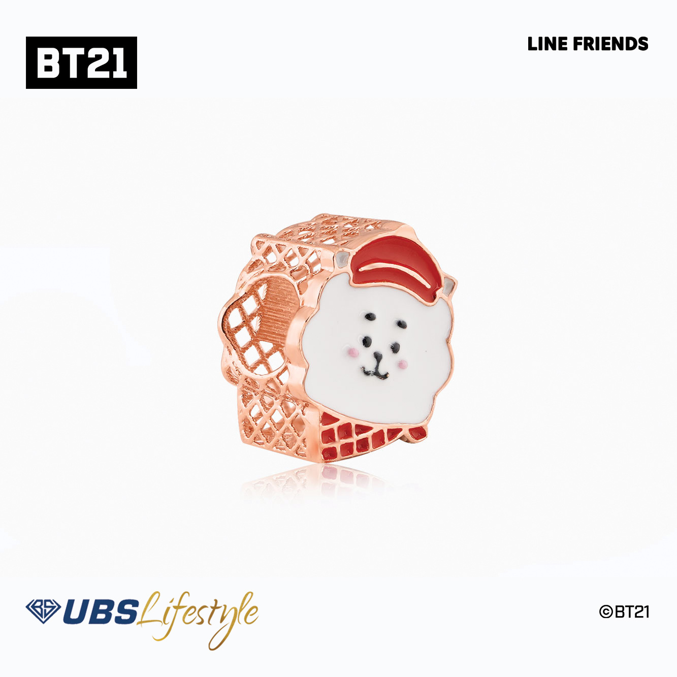 UBS Liontin Emas BT21 Rj - Line Friends - Chm0001R - 17K