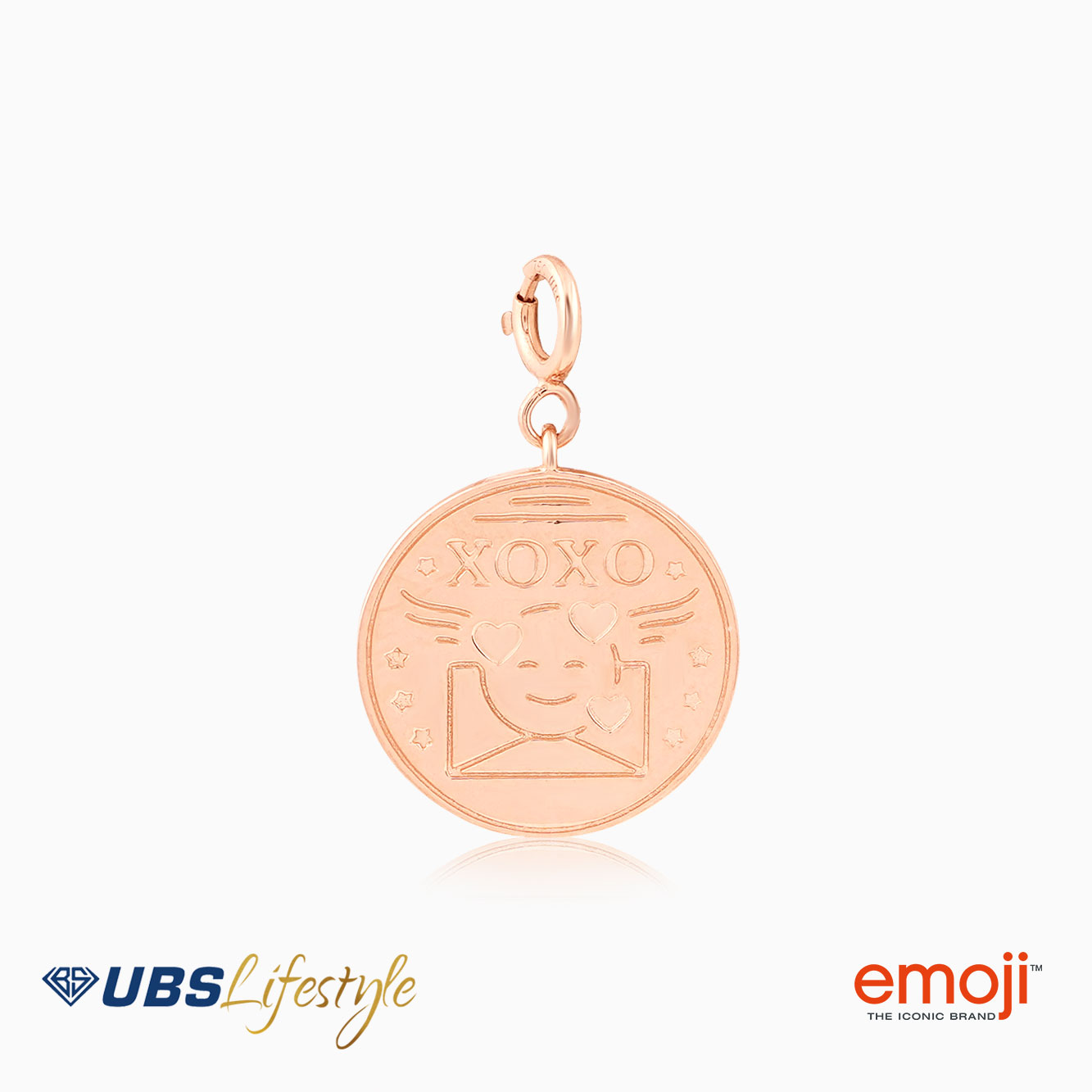 UBS Liontin Emas Emoji - Cmq0012R - 17K