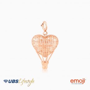 UBS Liontin Emas Emoji - Cmq0015R - 17K