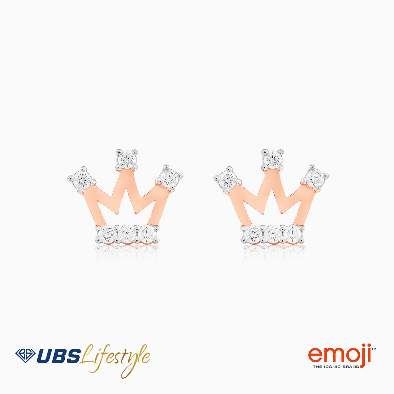 UBS Anting Emas Emoji - Cwq0002R - 17K