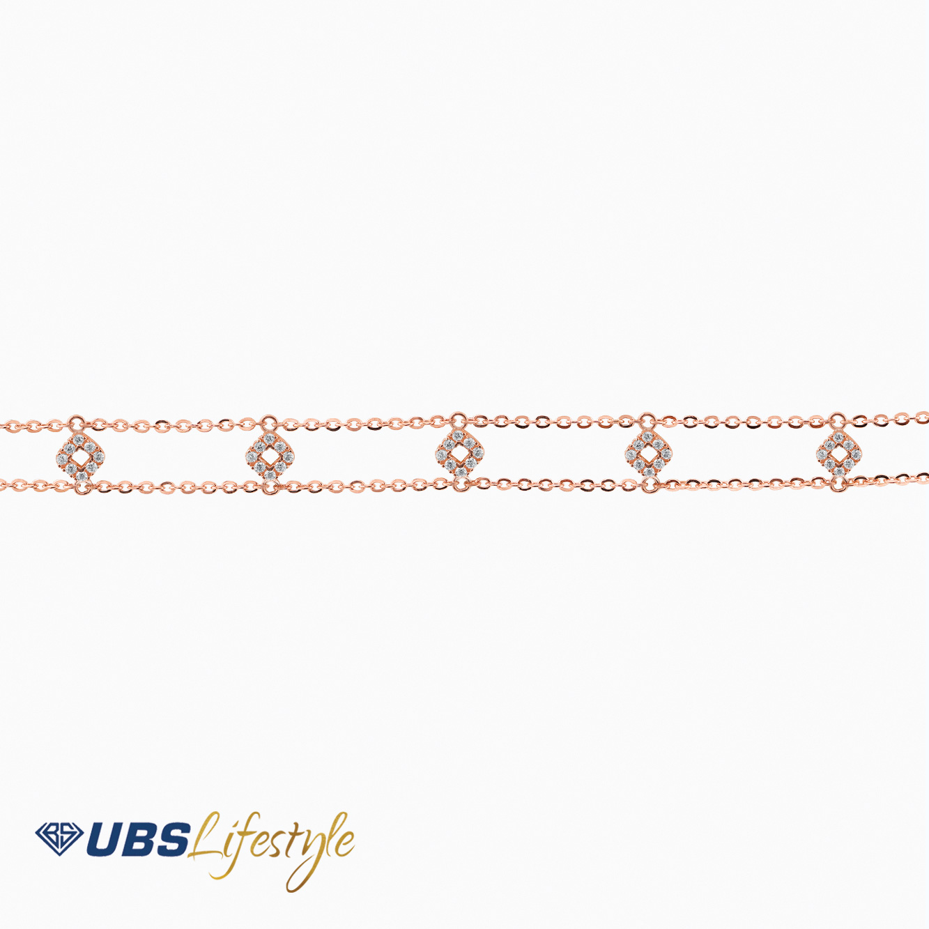 UBS Gelang Emas Millie Molly - Kgv6331R - 17K