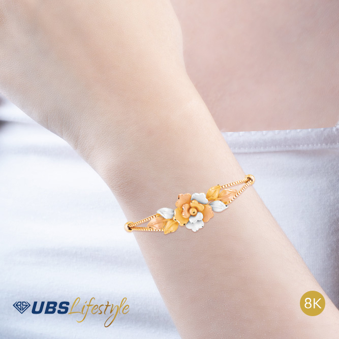 UBS Gelang Emas Yura Yellow - Kgv6533Y - 8K