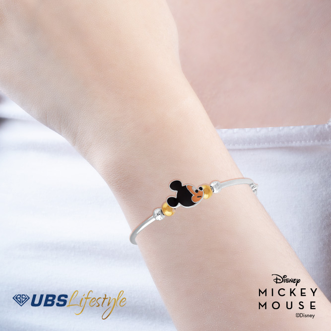 UBS Gelang Emas Bayi Disney Mickey Mouse - Vgy0091W - 17K