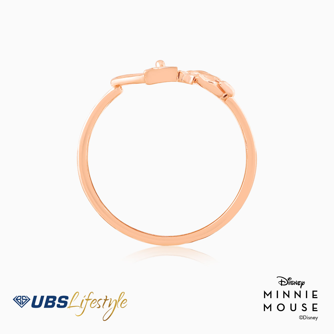 UBS Cincin Emas Disney Minnie Mouse - Ccy0174R - 17K