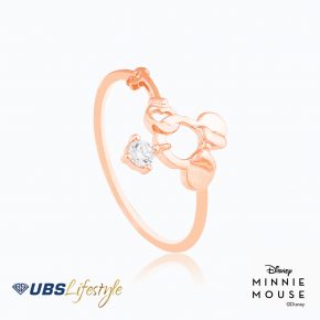 UBS Cincin Emas Disney Minnie Mouse - Ccy0175R - 17K