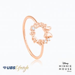 UBS Cincin Emas Disney Minnie Mouse - Ccy0176R - 17K