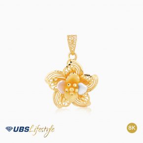 UBS Liontin Emas Yura Yellow - Cdl0051Y - 8K