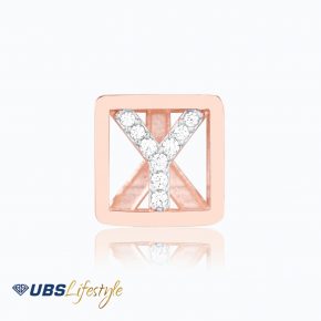 UBS Liontin Emas Carendelano Alpha Cube Y - Cdm0131R - 17K