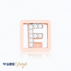 UBS Liontin Emas Carendelano Alpha Cube F - Cdm0150R- 17K
