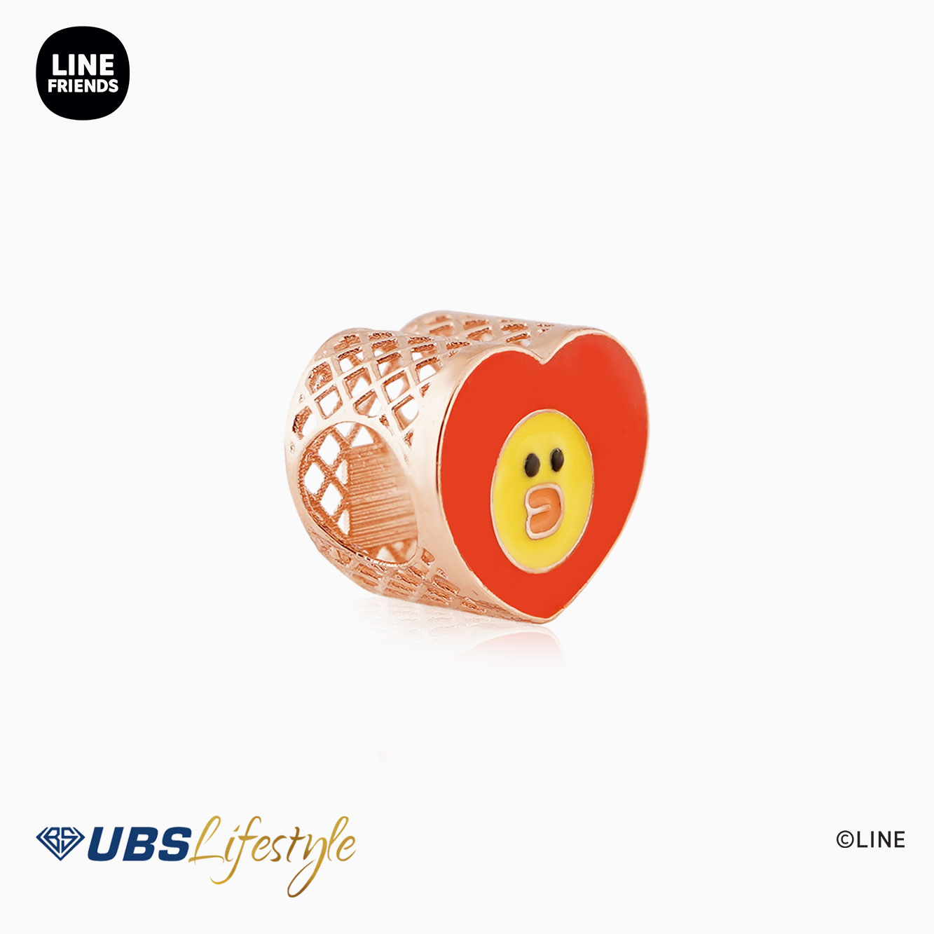 UBS Liontin Emas Line Friends Sally - Chm0004R - 17K