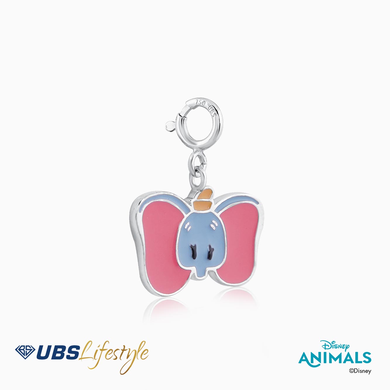 UBS Liontin Emas Disney Animals - Cmy0123W - 17K