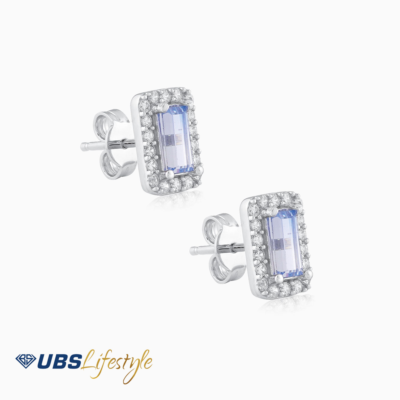 UBS Anting Emas Rachel Rose - Cwb0813Bp - 17K