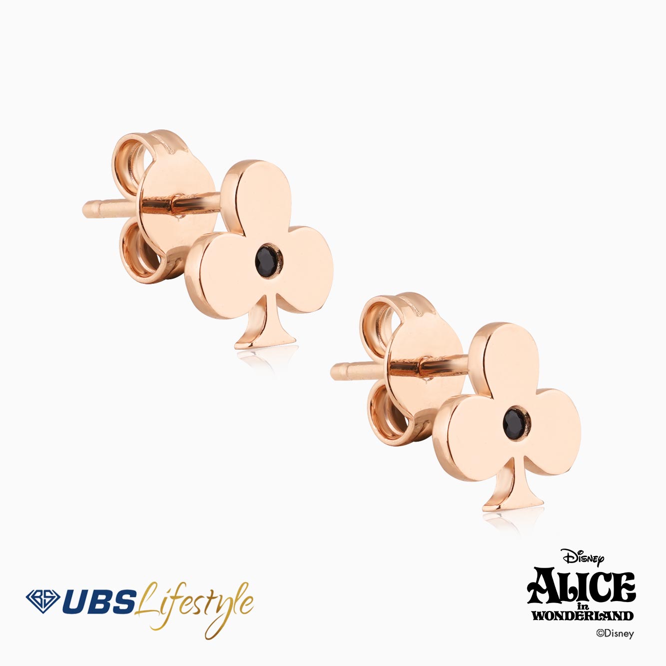 UBS Anting Emas Disney Alice - Cwy0028R - 17K