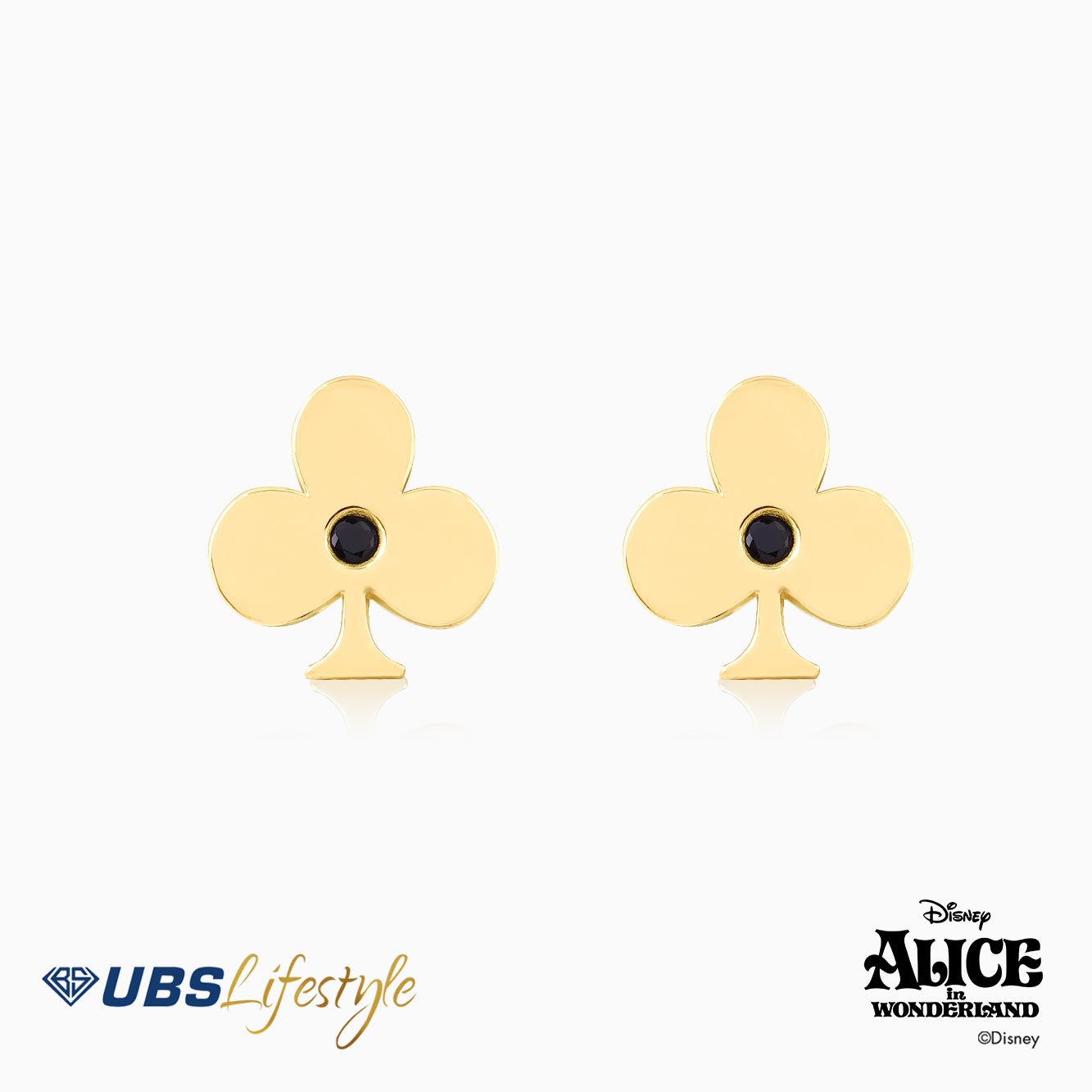 UBS Anting Emas Disney Alice - Cwy0028Y - 17K