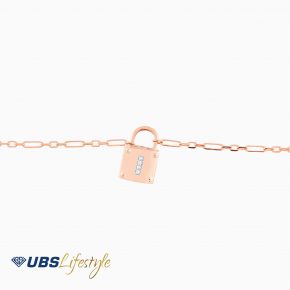 UBS Gelang Emas Carendelano Alpha Glitz I - Kdg0094R - 17K