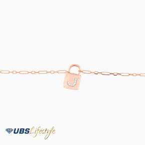 UBS Gelang Emas Carendelano Alpha Glitz J - Kdg0095R - 17K