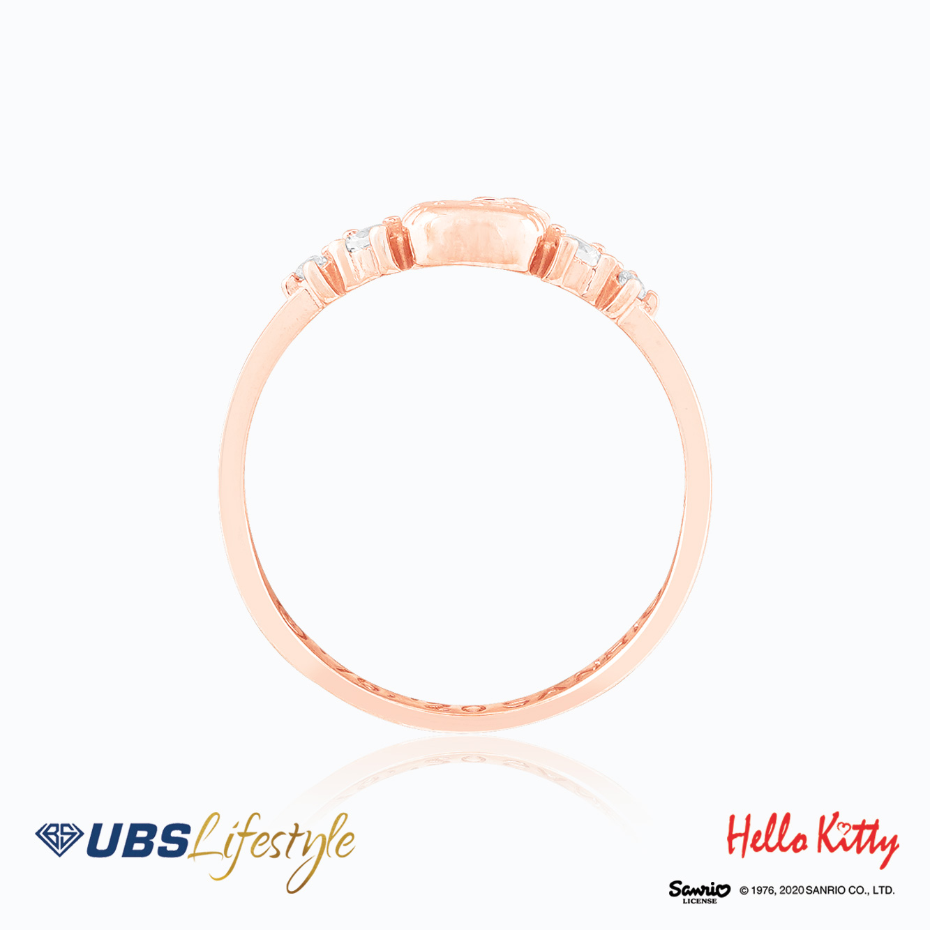 UBS Cincin Emas Sanrio Hello Kitty - Ccz0026R - 17K