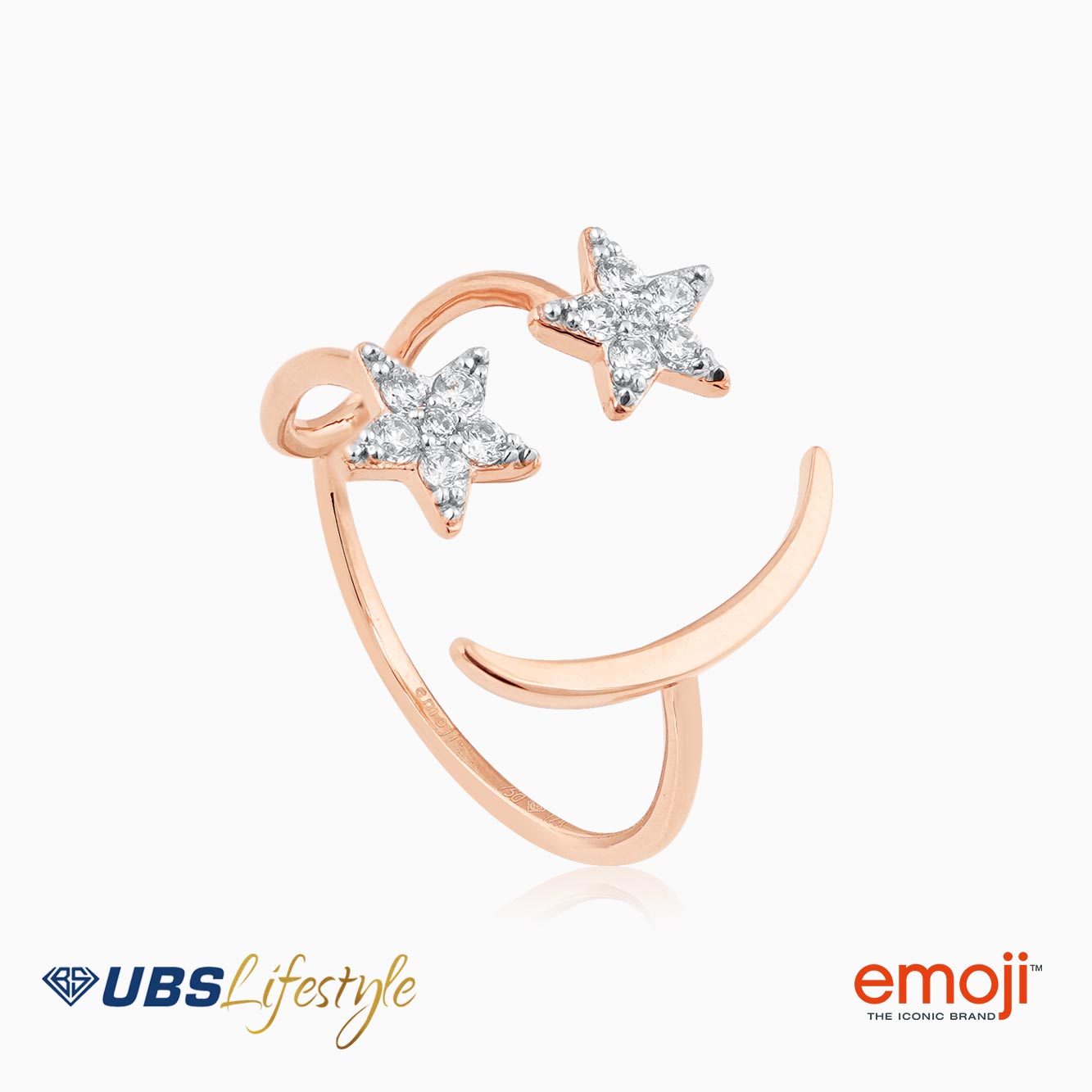 UBS Cincin Emas Emoji - Ccq0005R - 17K