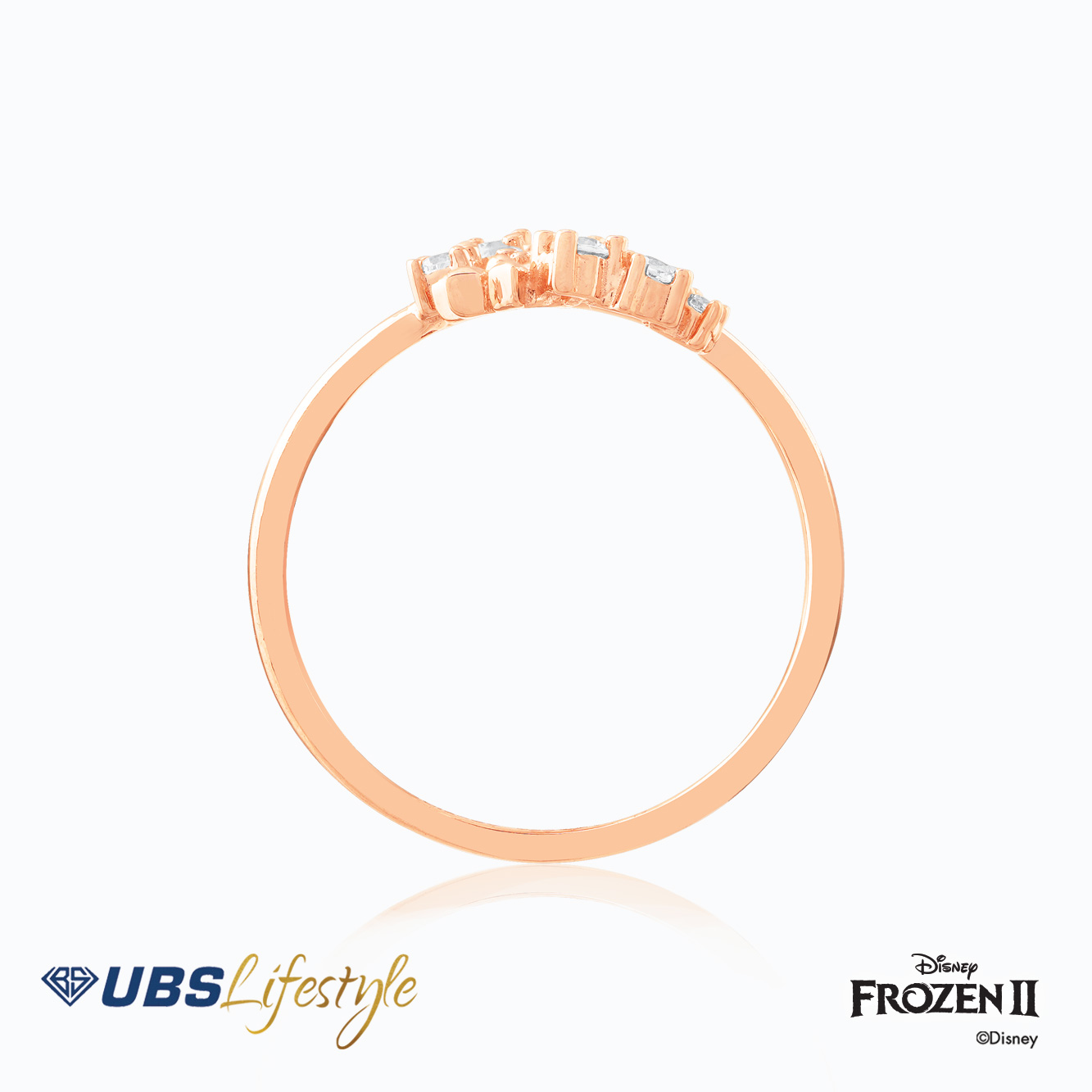 UBS Cincin Emas Disney Frozen - Ccy0159R - 17K