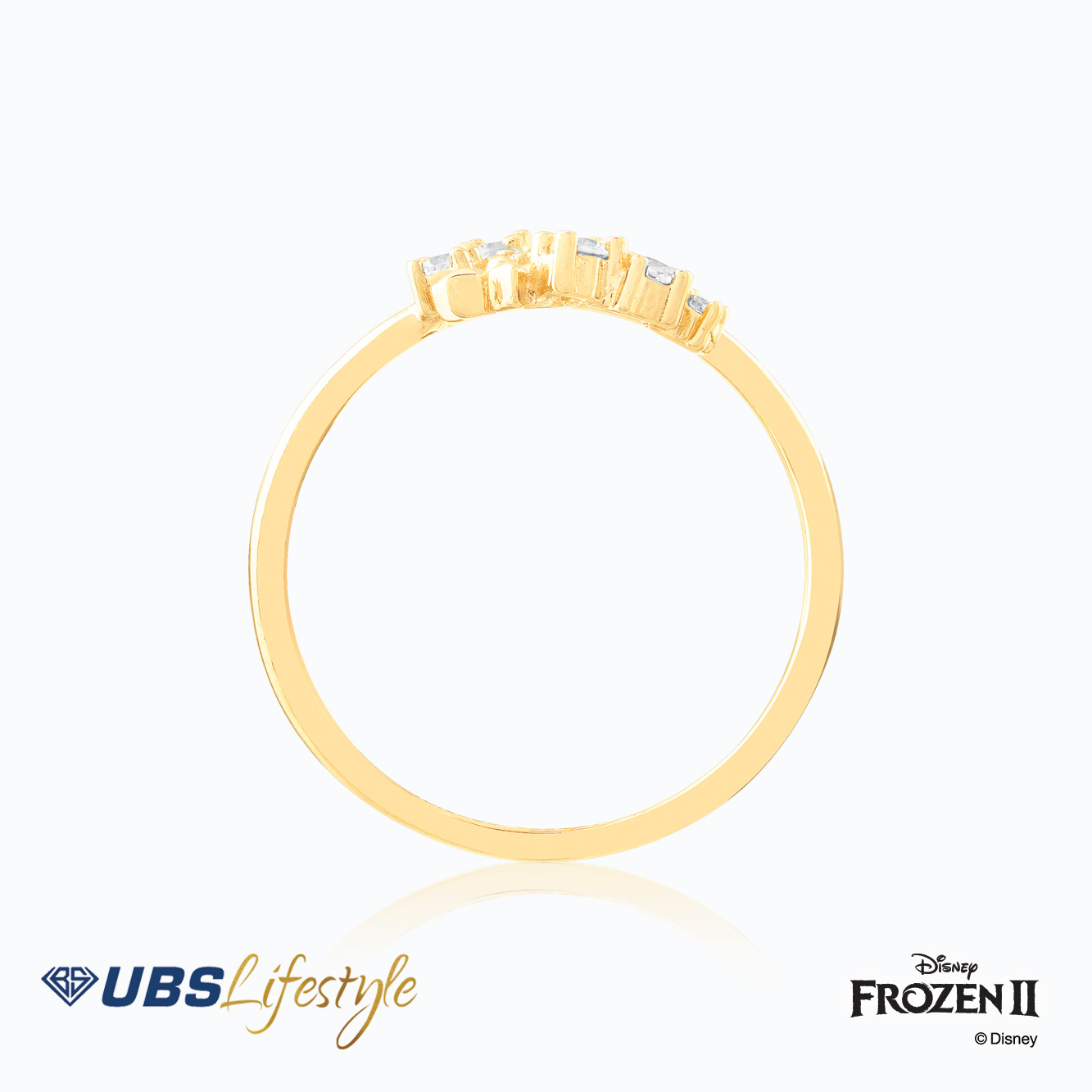 UBS Cincin Emas Disney Frozen - Ccy0159Y - 17K