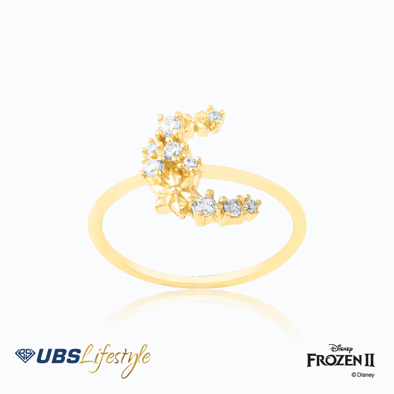 UBS Cincin Emas Disney Frozen - Ccy0159Y - 17K