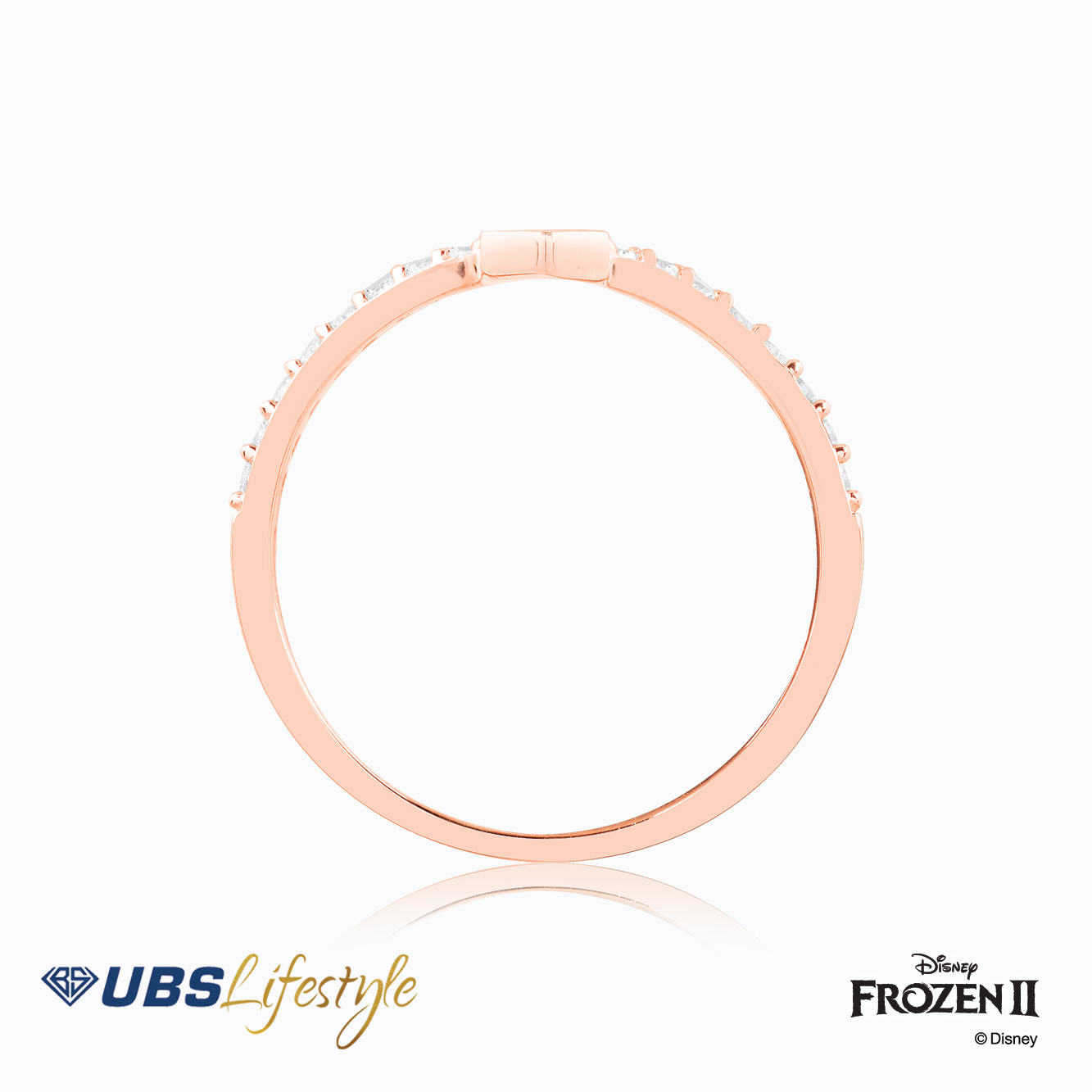 UBS Cincin Emas Disney Frozen - Ccy0168R - 17K